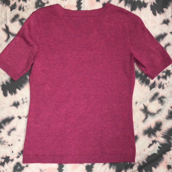 Pink Banana Republic Short Sleeve Shirt Size Small - Picture 4 of 8